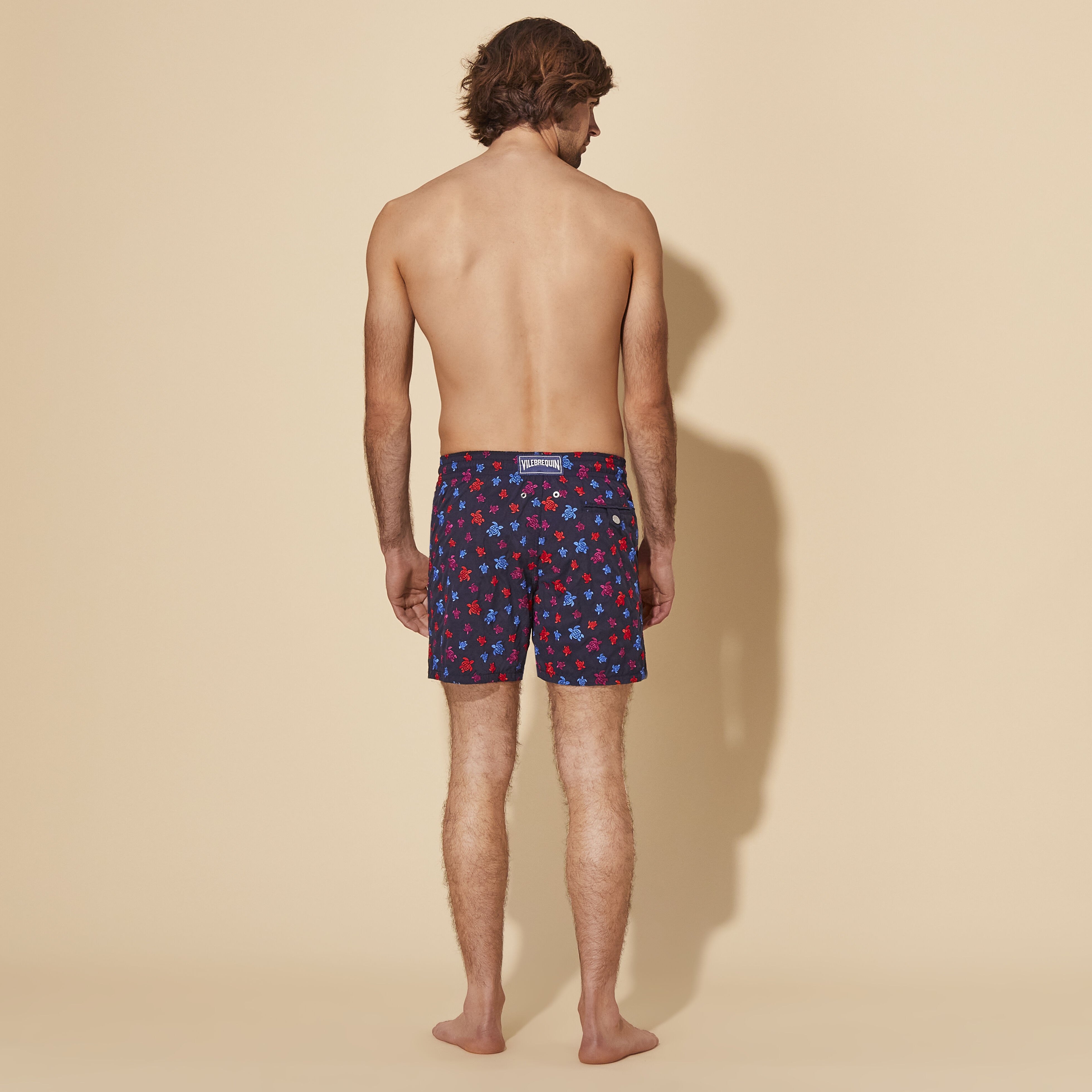 Men Swim Trunks Embroidered Ronde des Tortues - Limited Edition - 4