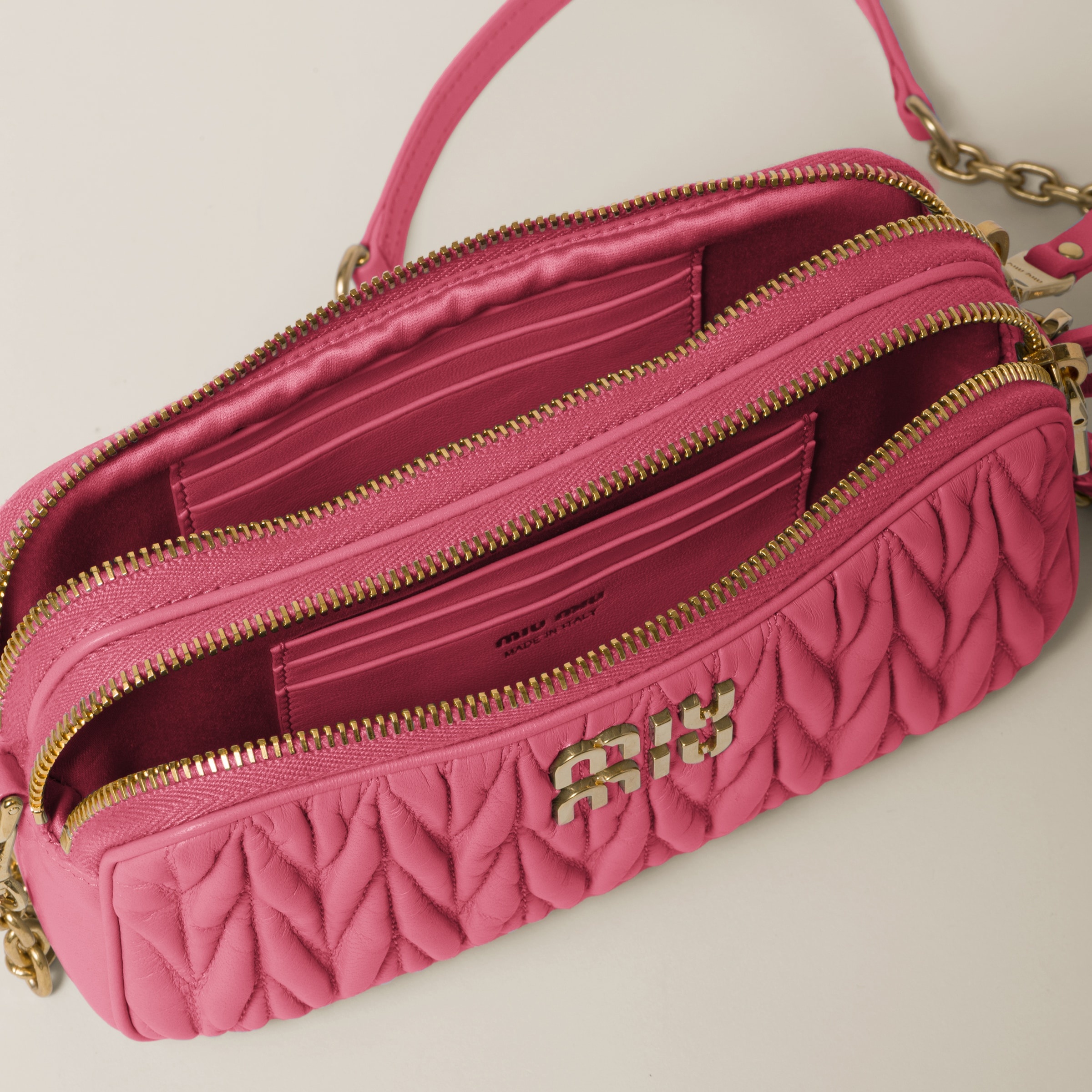 Matelassé nappa leather mini-bag - 6