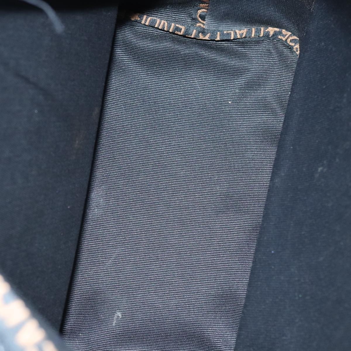 FENDI Hand Bag Nylon Black - 11