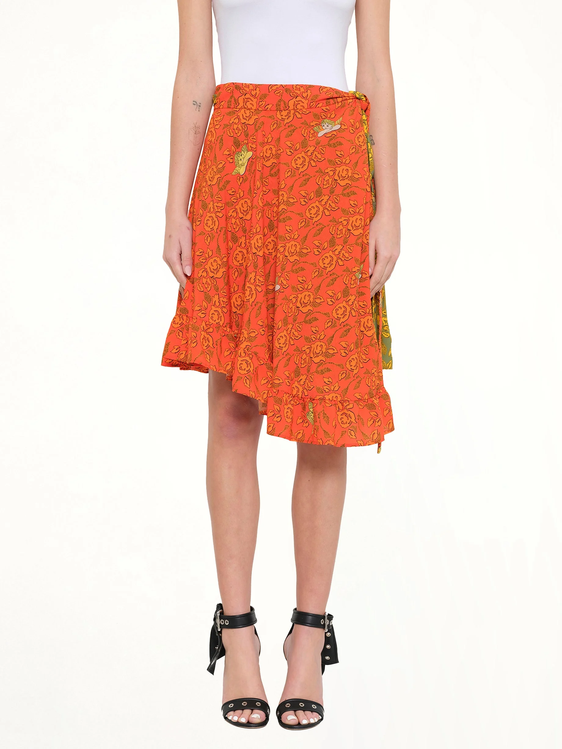 Loewe x Paula Wrap Skirt in Multicolor - 1