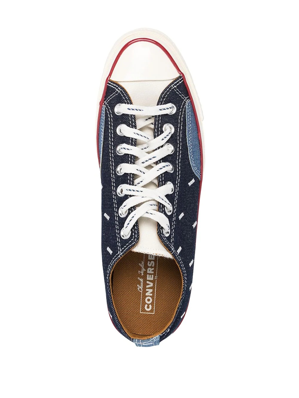 Chuck 70 embroidered low-top sneakers - 4