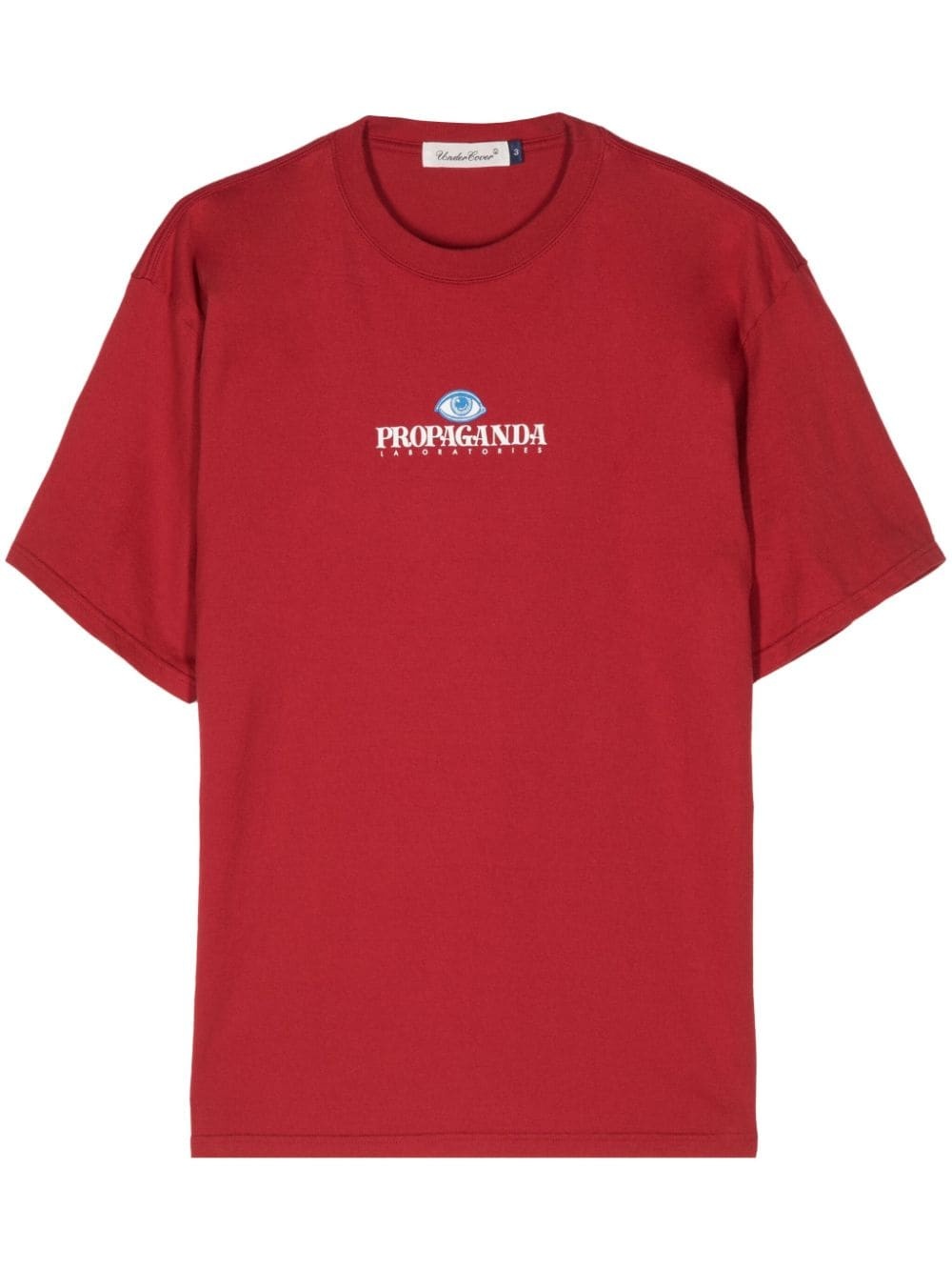 logo-print cotton T-shirt - 1