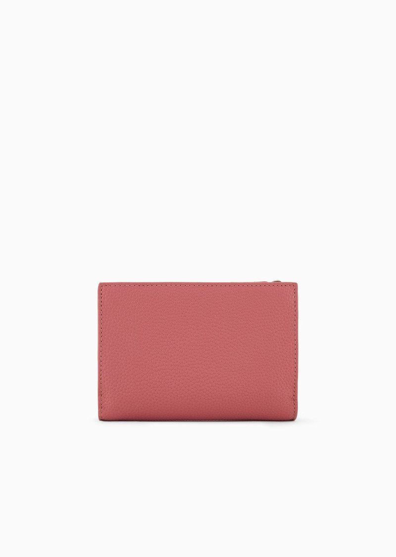 EMPORIO ARMANI MyEA bifold wallet with deer print outlook