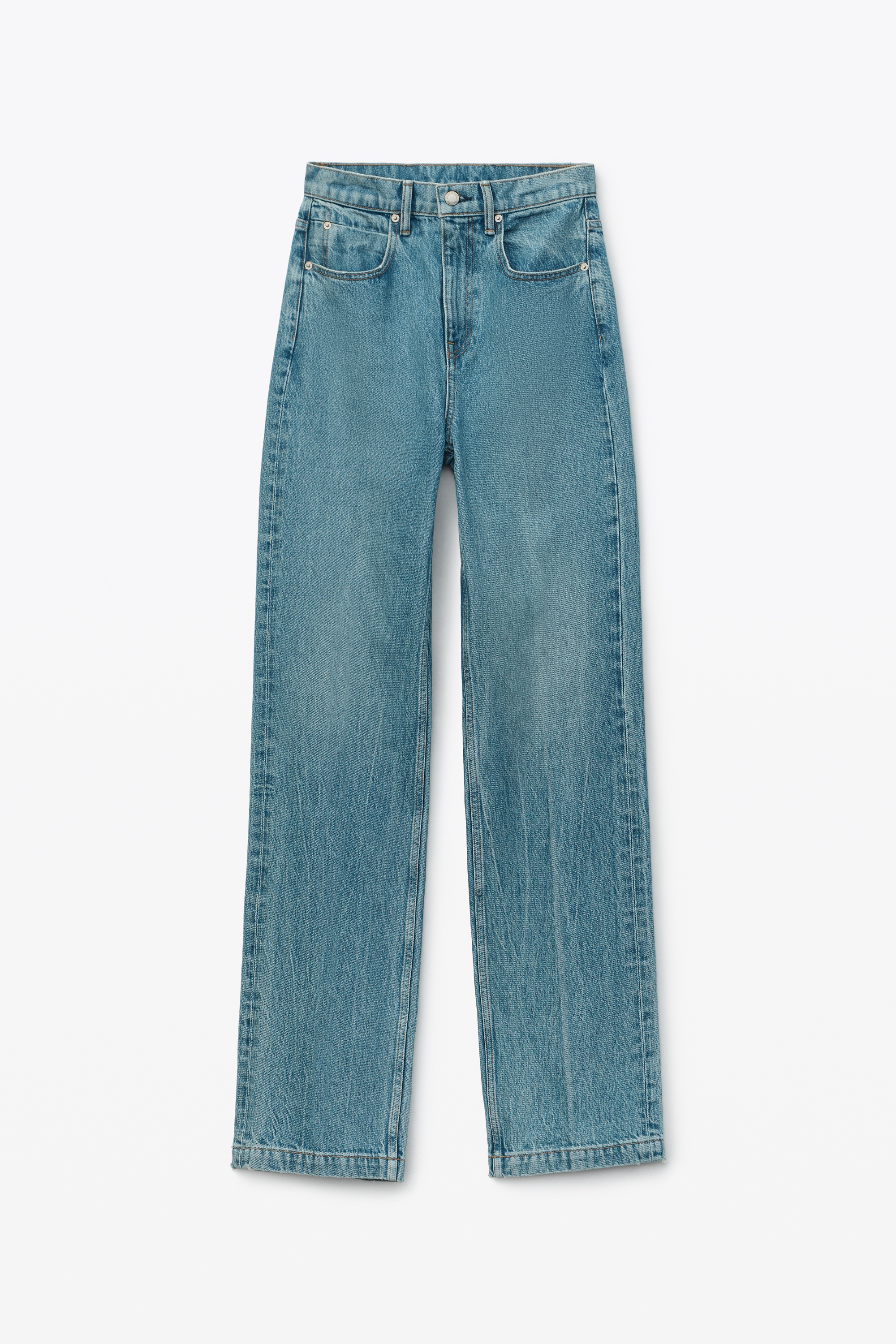 HIGH WAIST TROUSER JEAN - 1