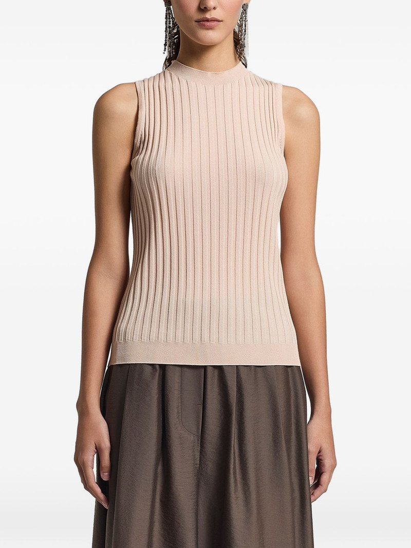 ribbed sleeveless top 1