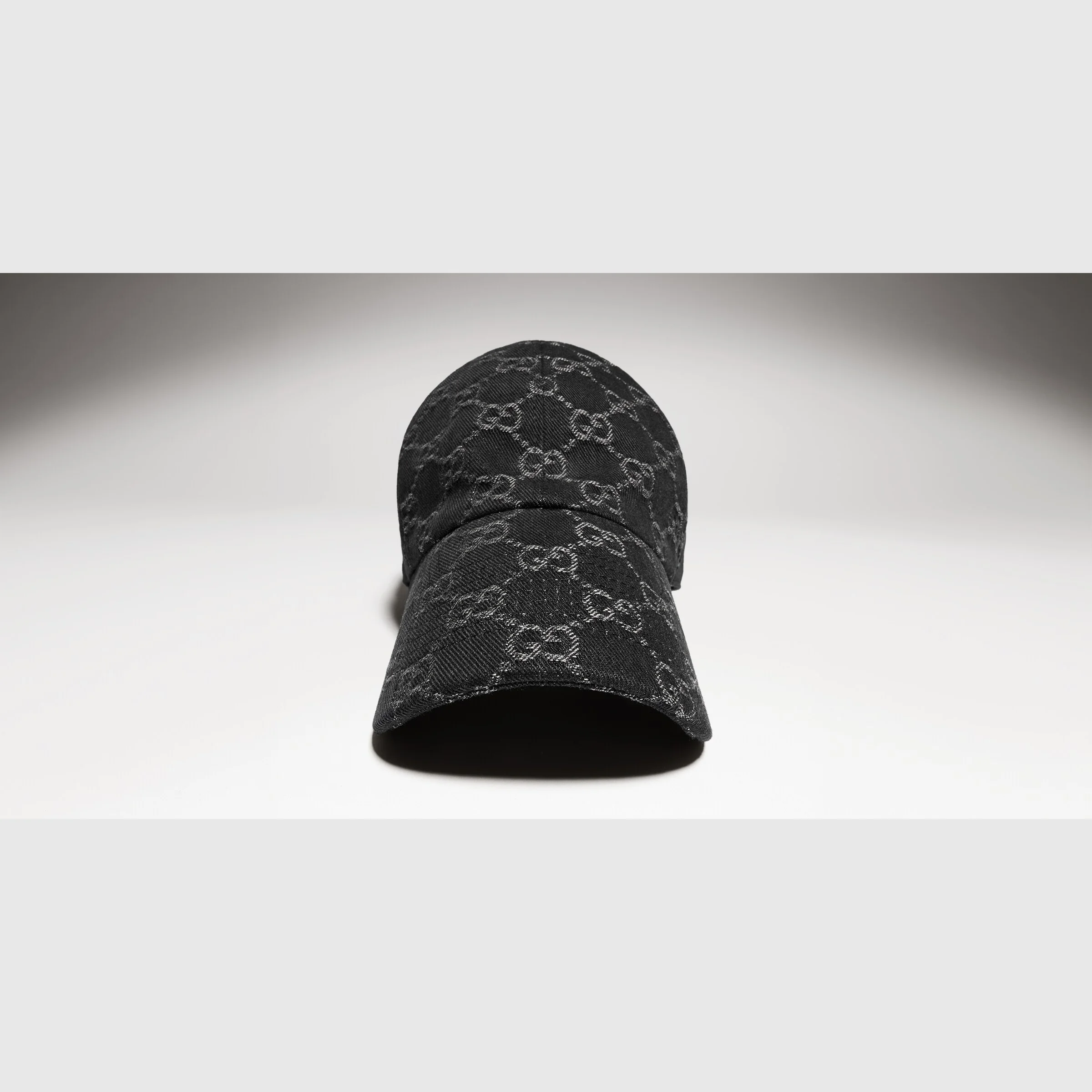 GG cotton denim baseball hat - 1