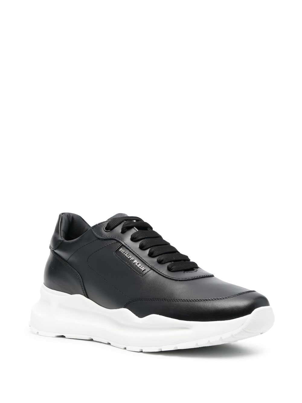 Runner leather low-top sneakers - 2