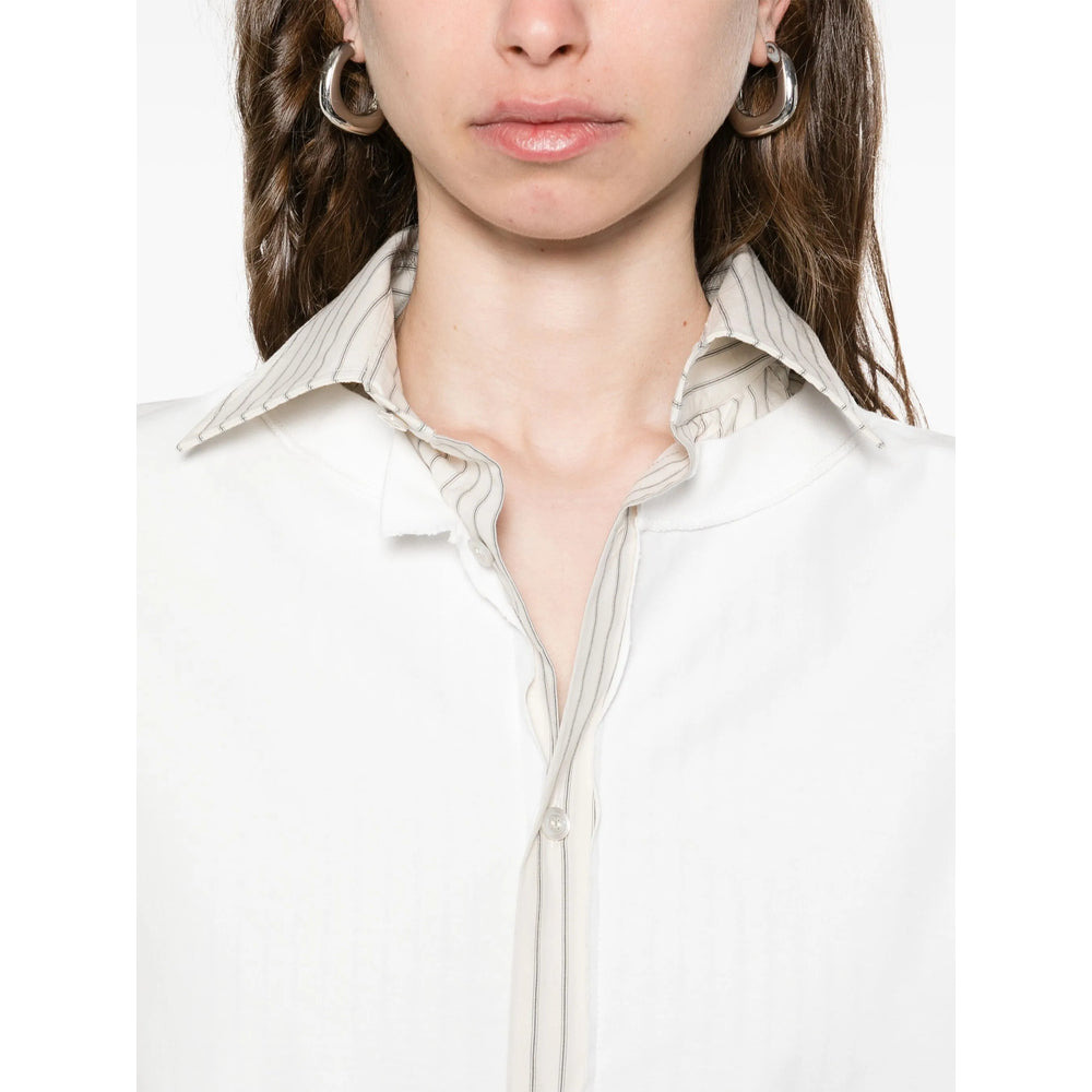 Maison Margiela Neutrals Tops - Shirts Women - 5