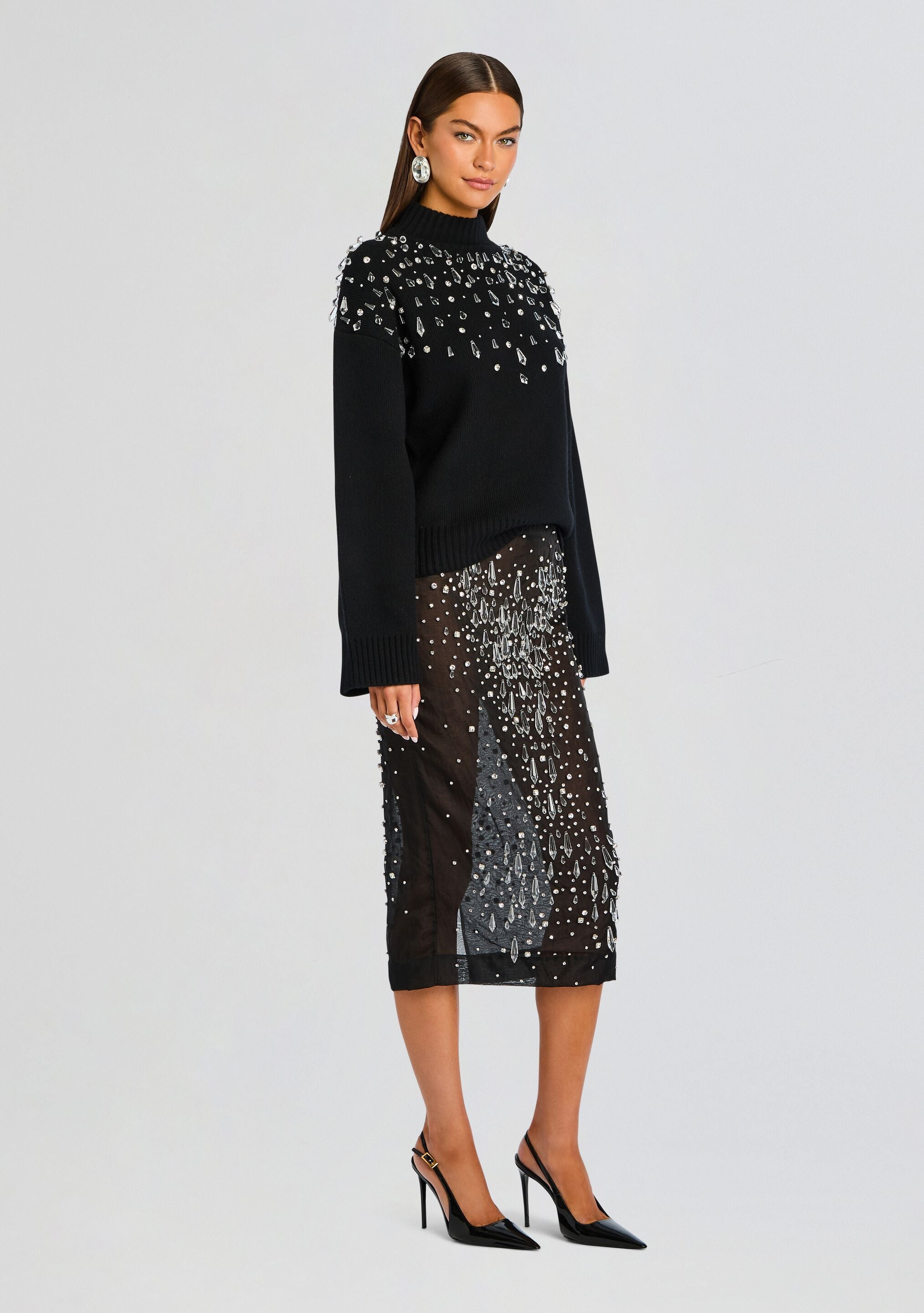 CHRISTA EMBELLISHED SWEATER - 3