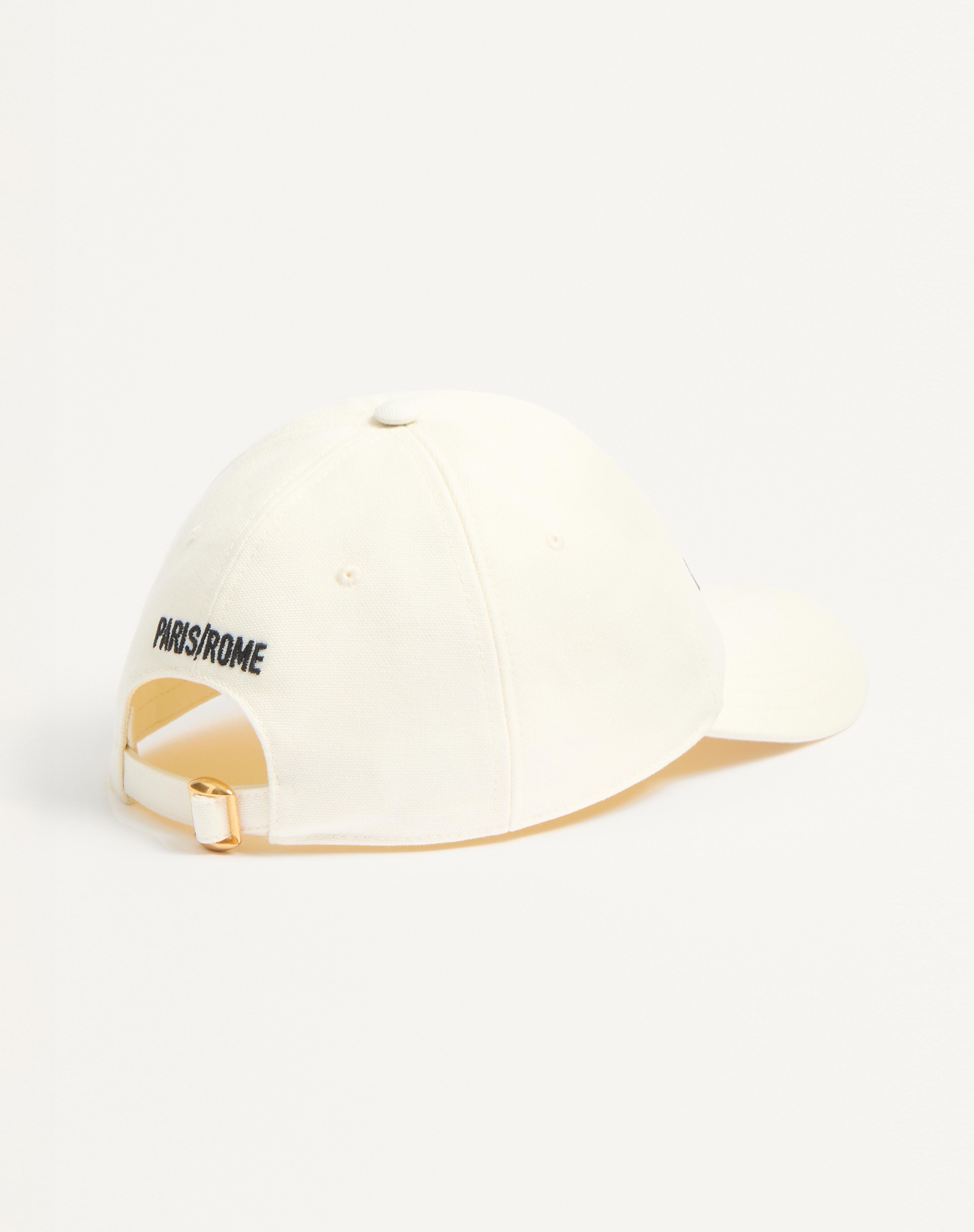 CHEZ VALENTINO COTTON BASEBALL CAP - 3