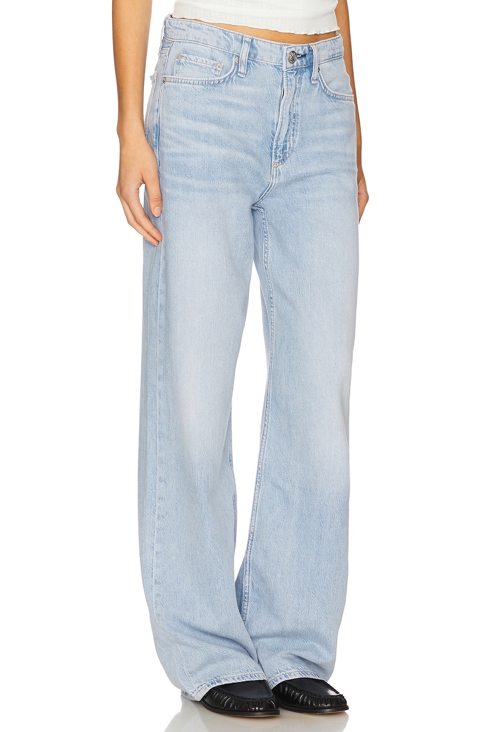 Featherweight Logan Mid Rise Wide Leg - 2