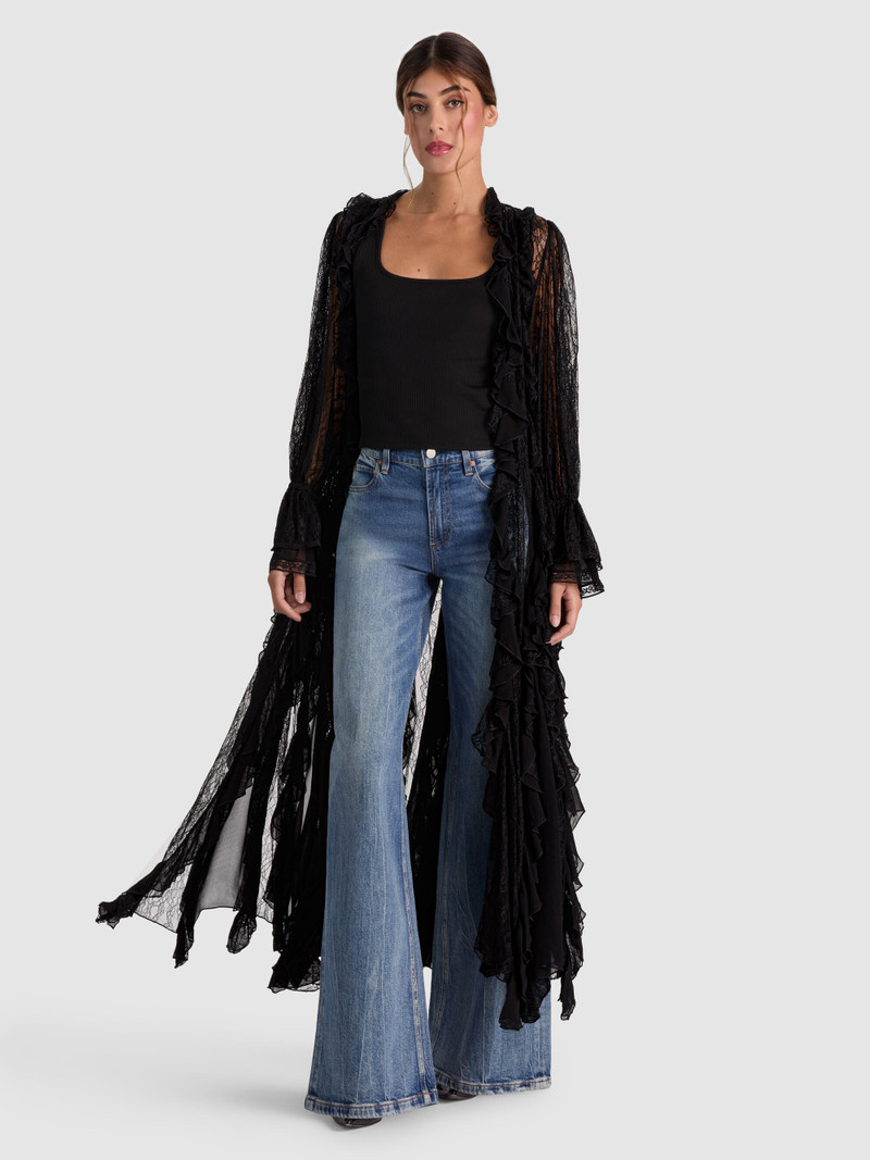 CHER RUFFLE MAXI ROBE 2