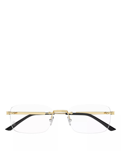 Cartier Signature C Rectangular Optical Glasses, 55mm outlook