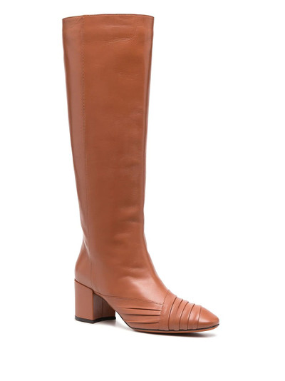 Missoni knee-high leather boots outlook