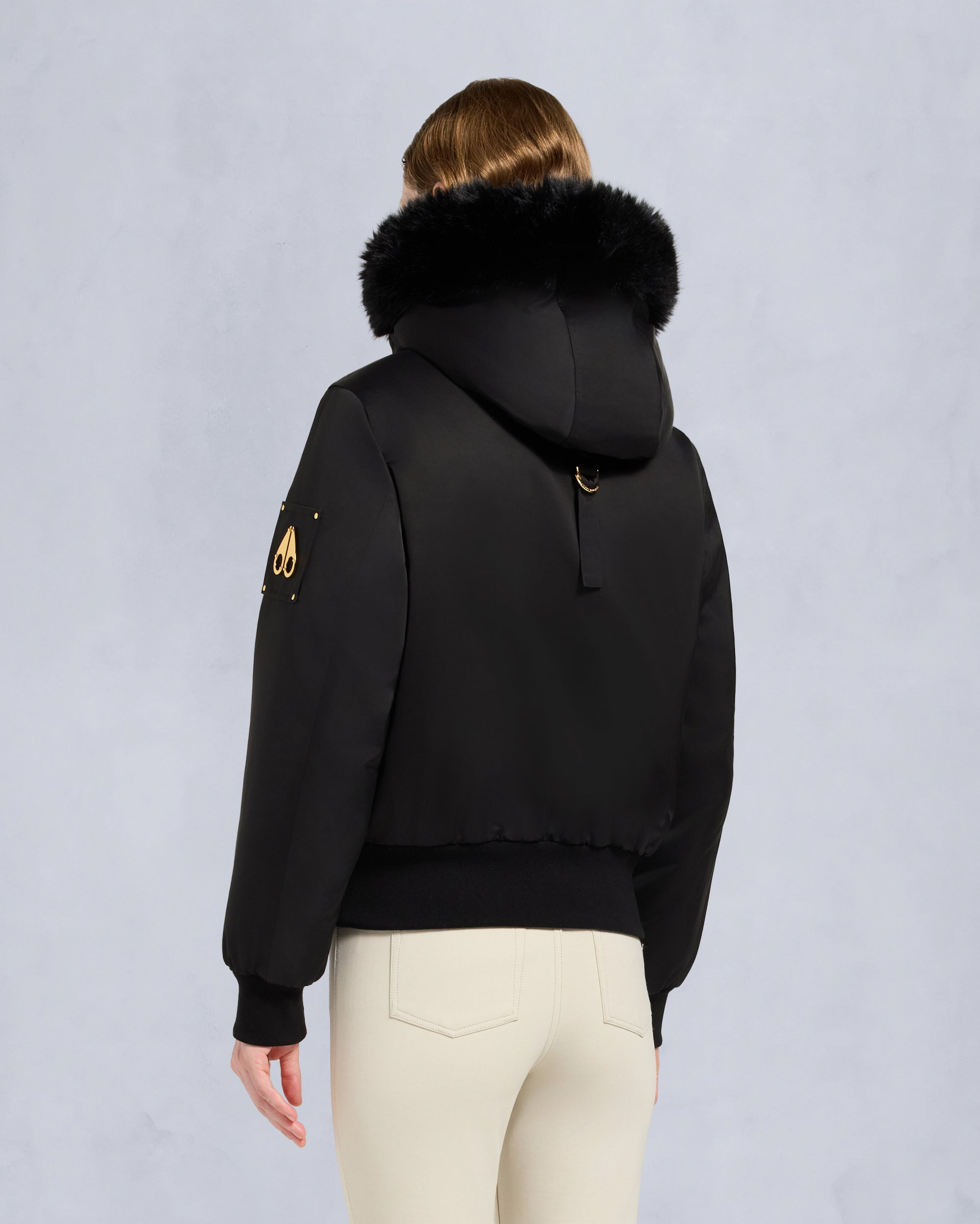 GOLD SERIES ORIGINAL SATIN DEBBIE BOMBER JACKET - 5