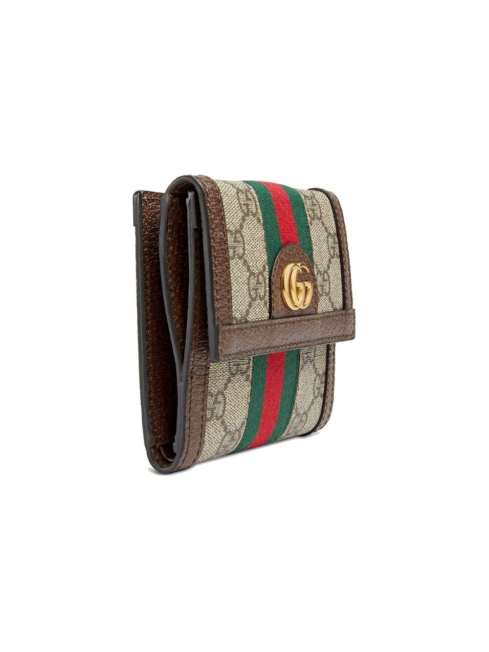 Ophidia GG french flap wallet - 3