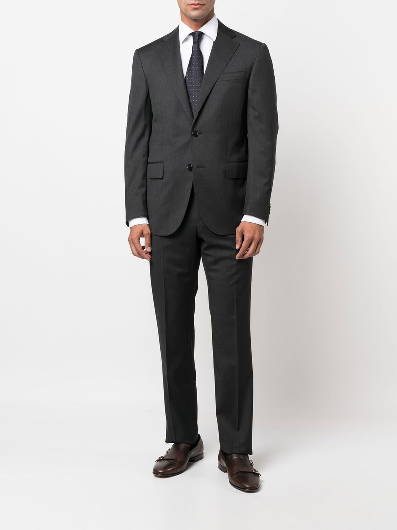 CORNELIANI single-breasted virgin-wool suit outlook