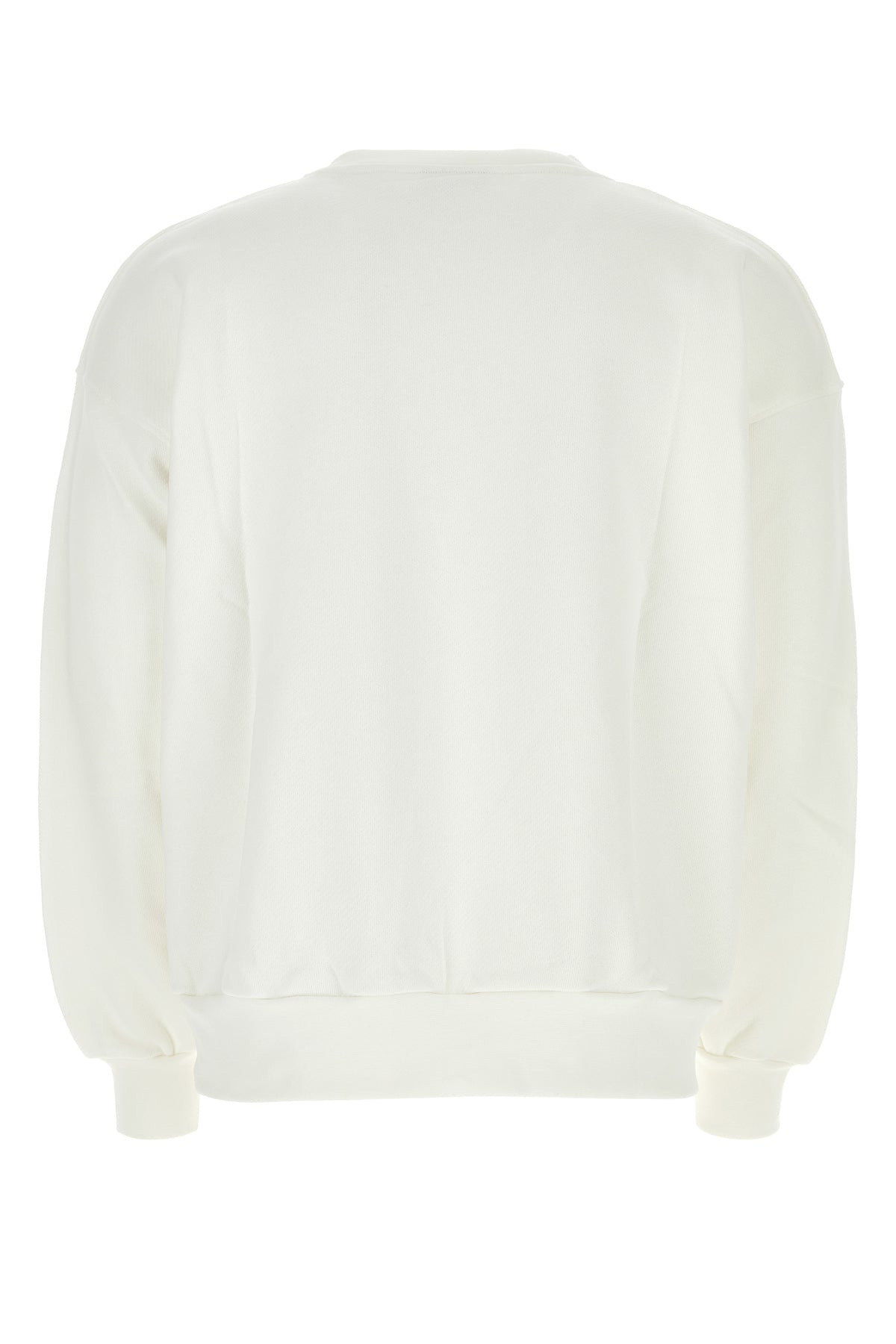 White cotton sweatshirt - 2