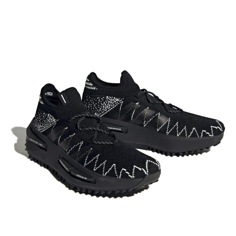 adidas NMD S1 Knit 'Neighborhood - Core Black' ID4854 - 2