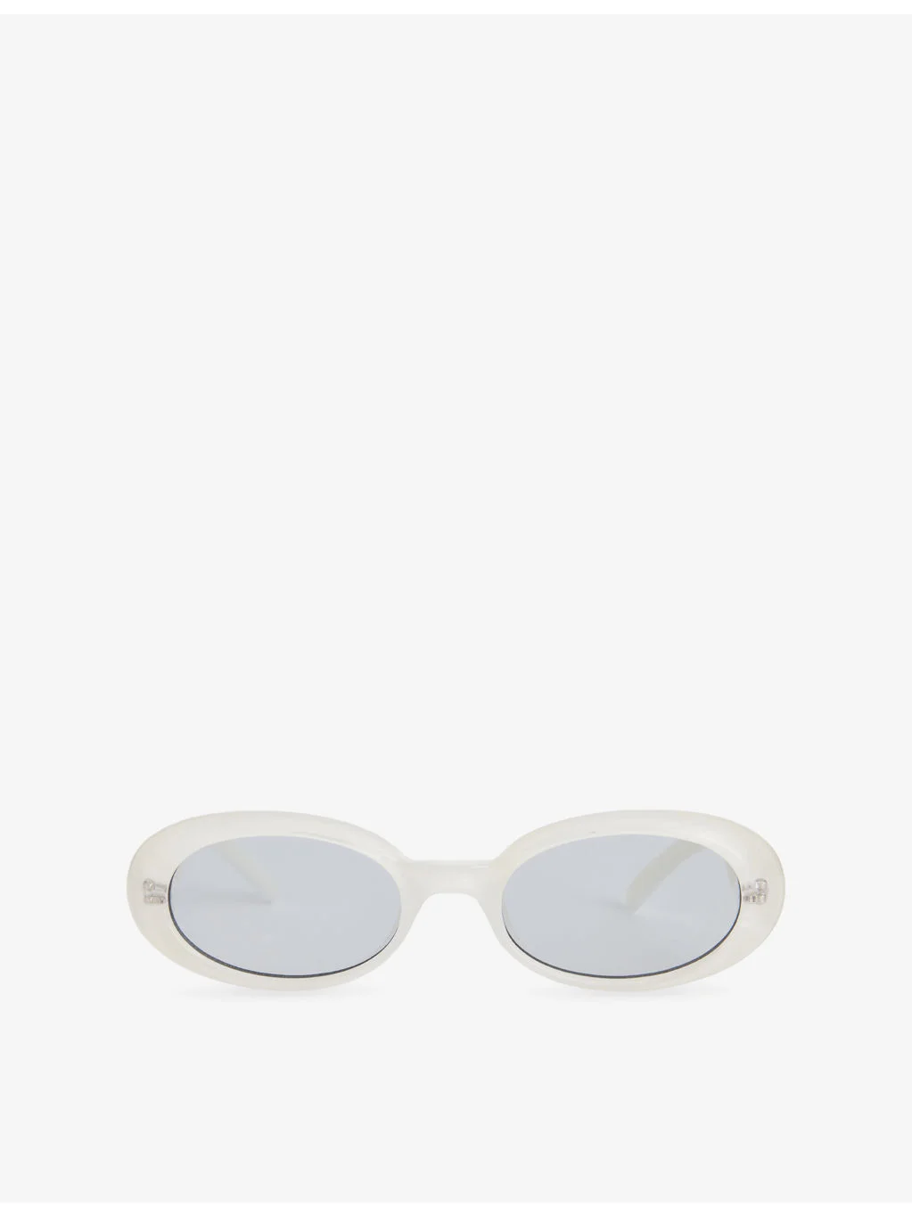 Work It Oval-Frame Acetate Sunglasses - 1