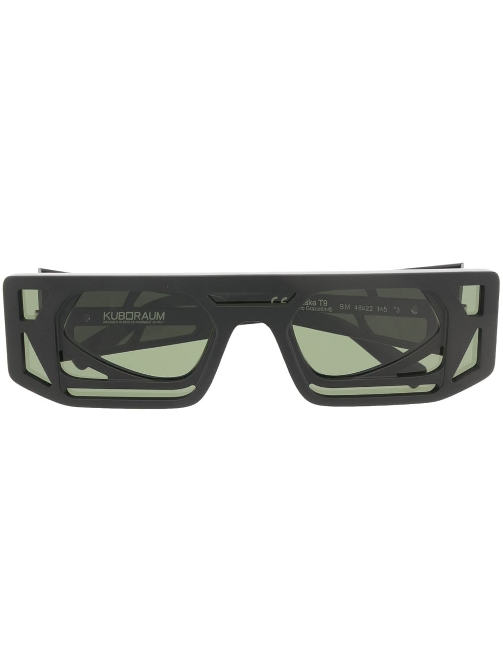 oversized square-frame sunglasses - 1