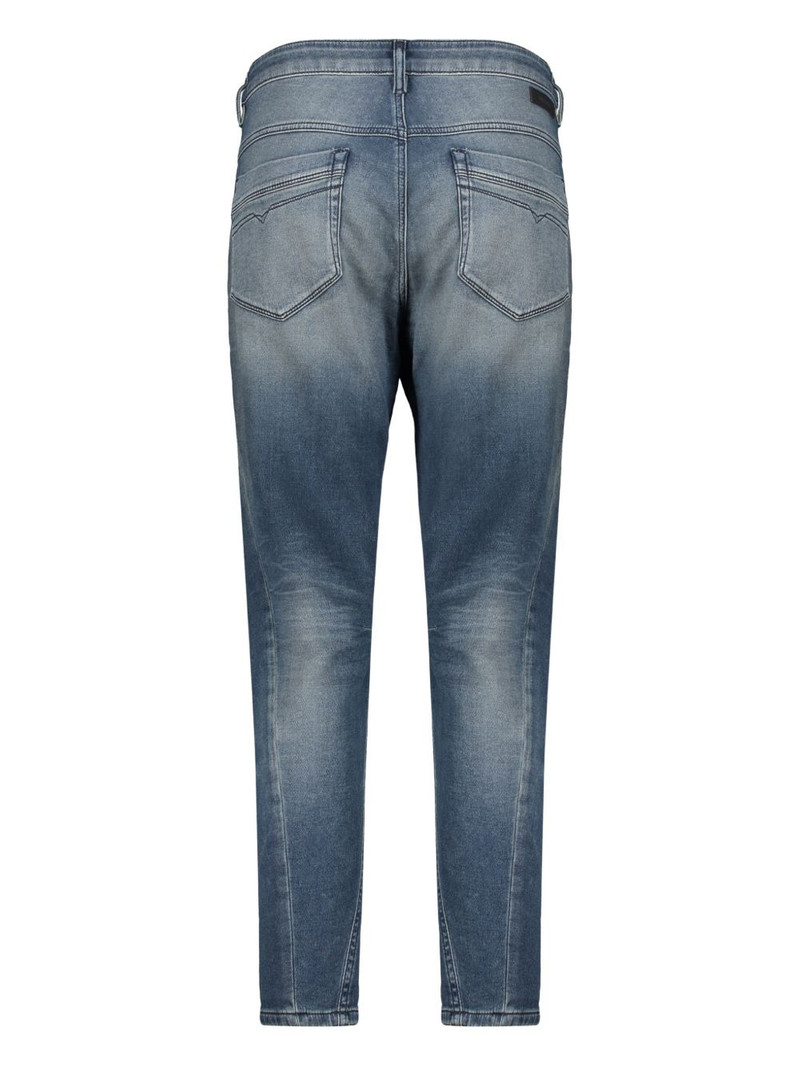 Diesel washed effect five-pocket jeans outlook