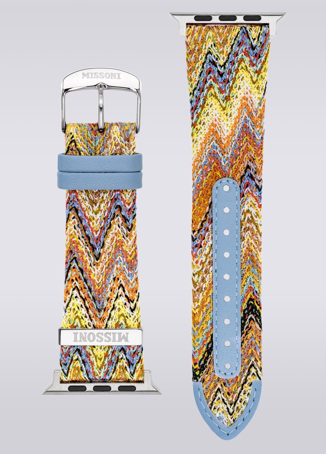 Missoni Fabric 24 mm Apple watch compatible strap - 1