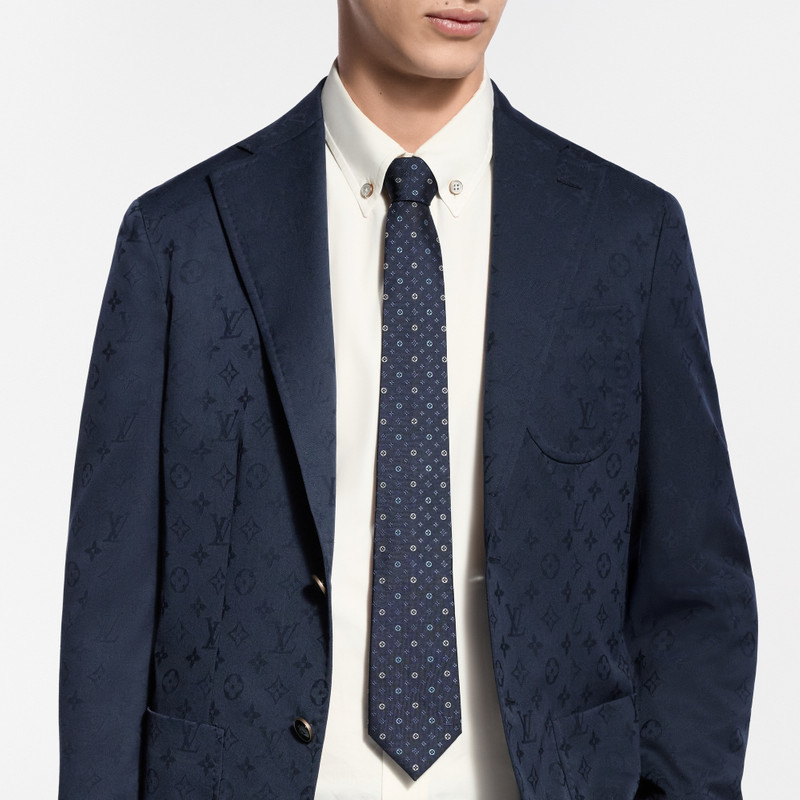 Monogram Flower Tie 6
