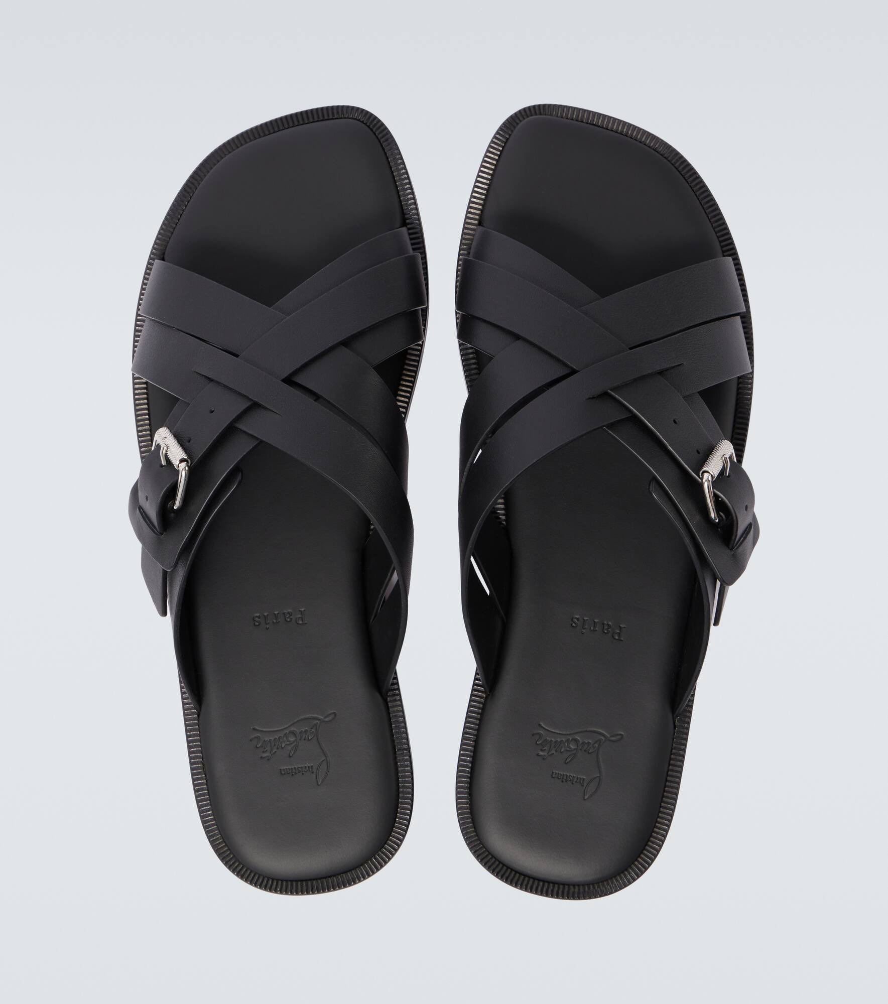 Emircross leather sandals - 4
