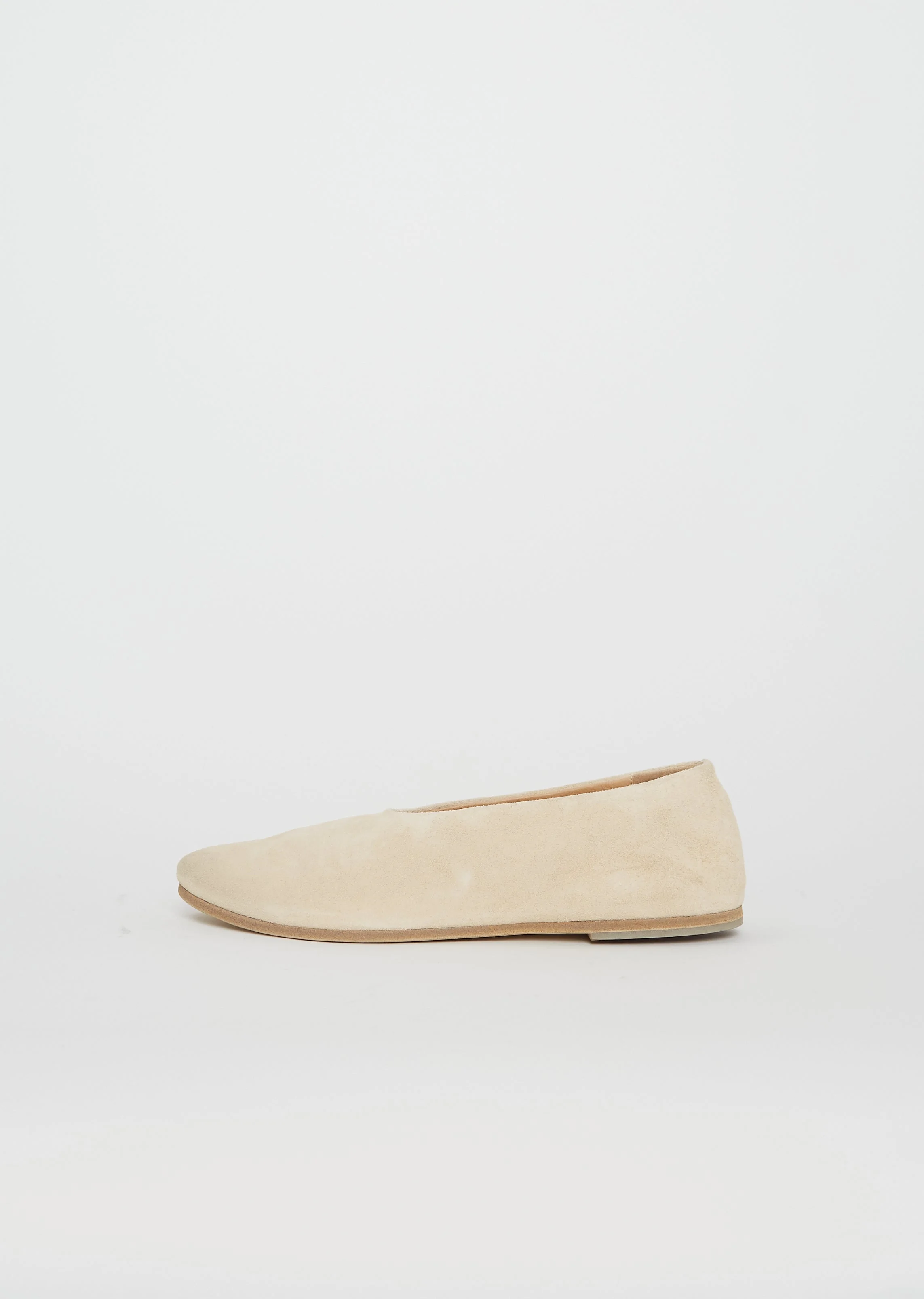 Coltellaccio Suede Ballerina Flats - 1