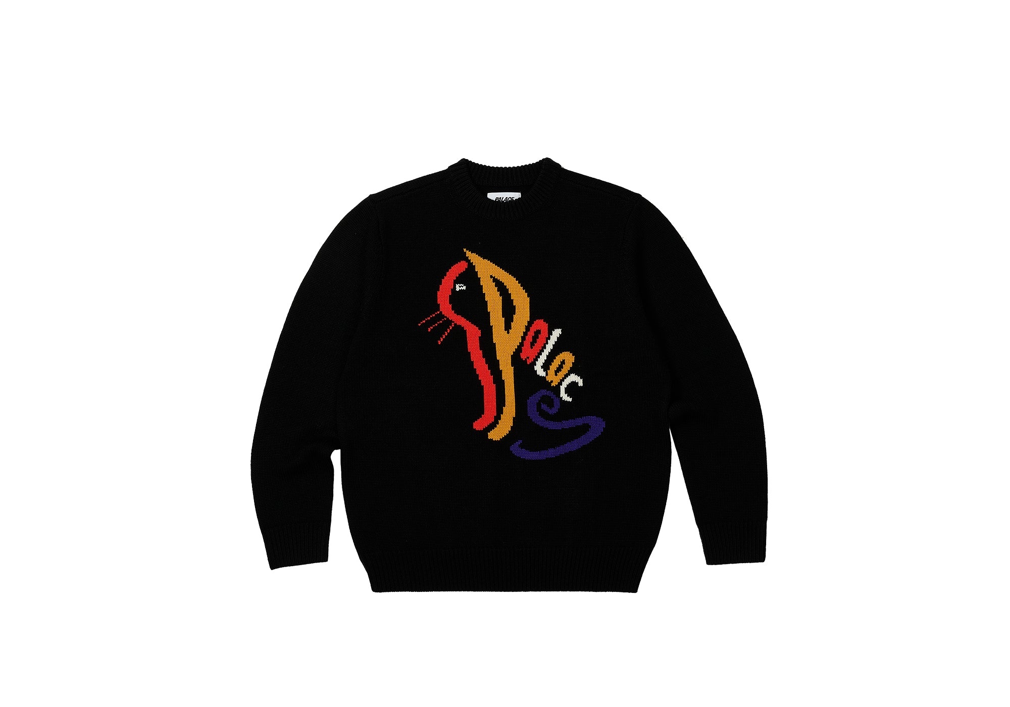 PALACE PALACE CAT KNIT BLACK | REVERSIBLE