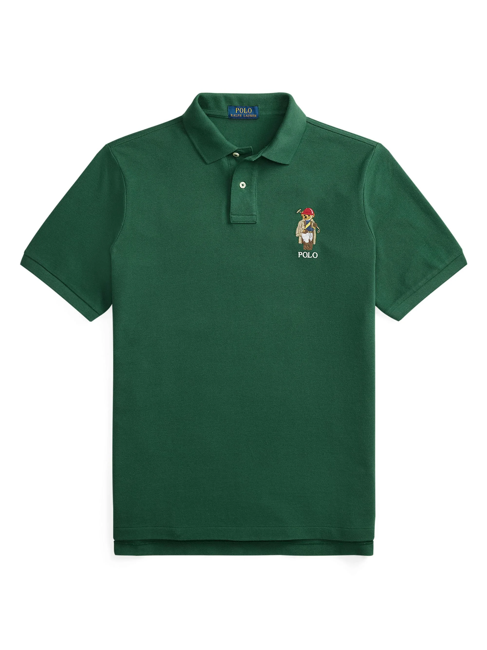 Men's Logo Cotton Jersey T-Shirt - New Forest Society Bear - 1