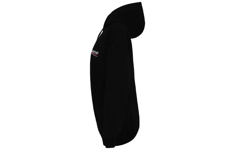 Balenciaga Political Campaign Medium Fit Hoodie 'Black' 578135TKVI91070 - 4