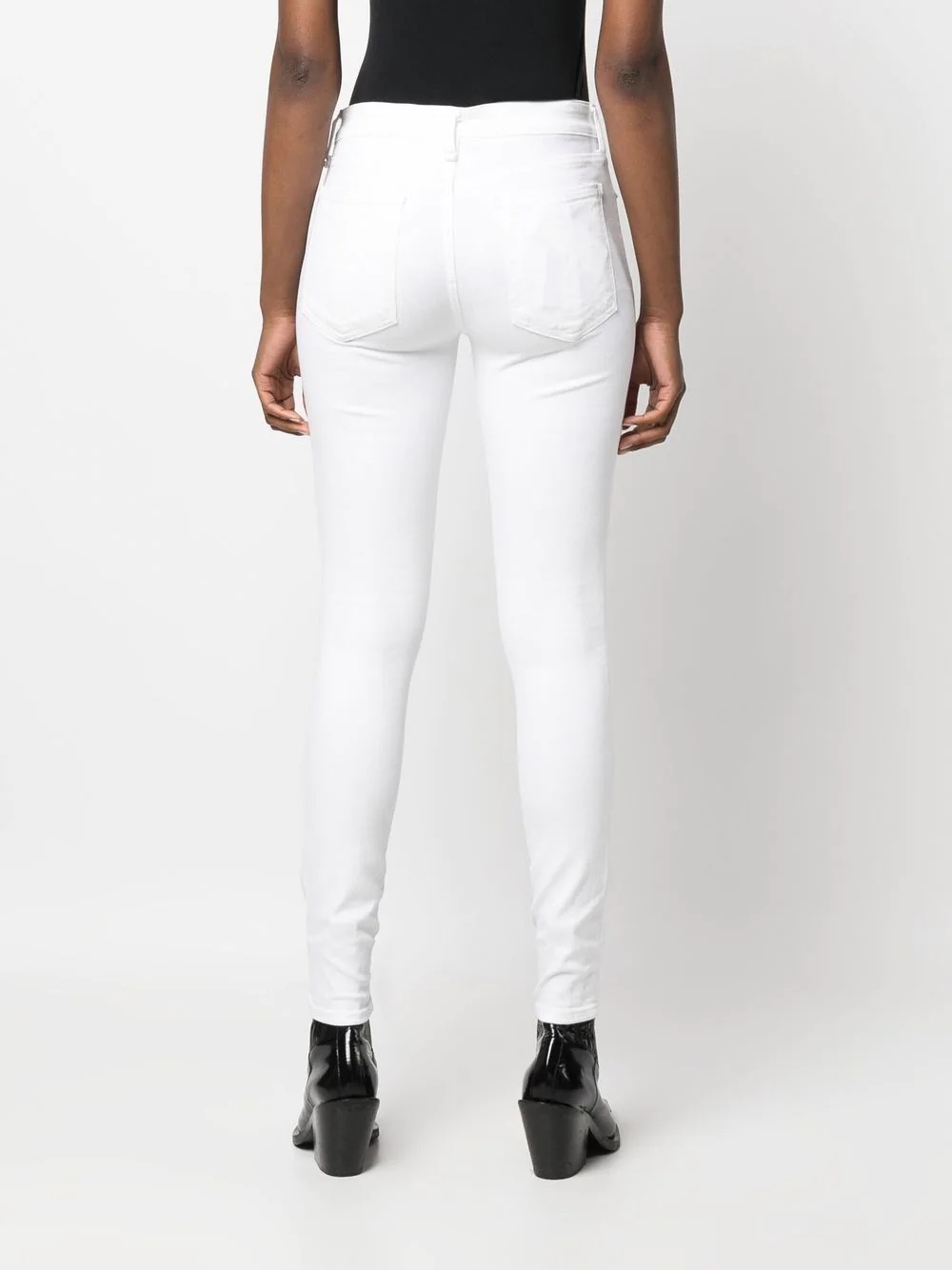 high-rise skinny jeans - 5