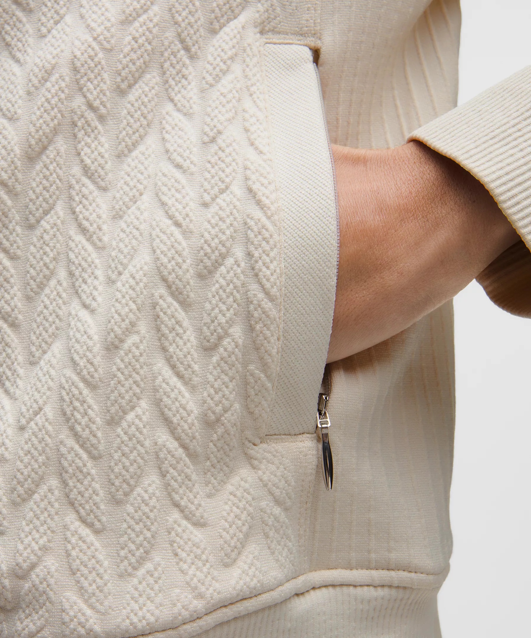 Engineered Warmth Cable-Knit Half Zip - 5