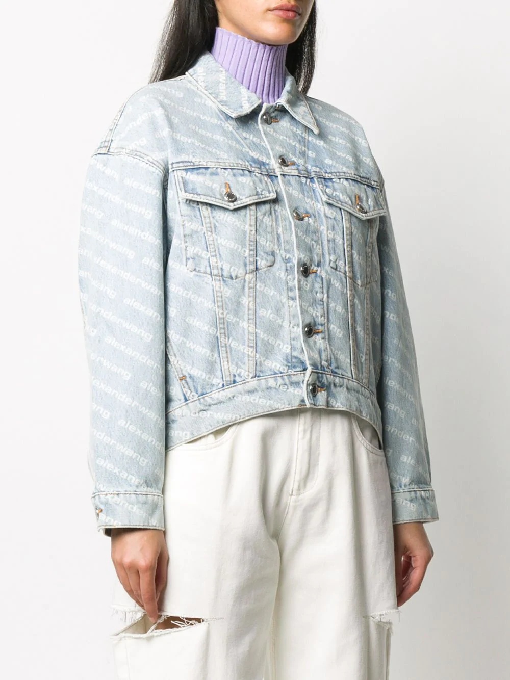 Falling Back denim jacket - 3