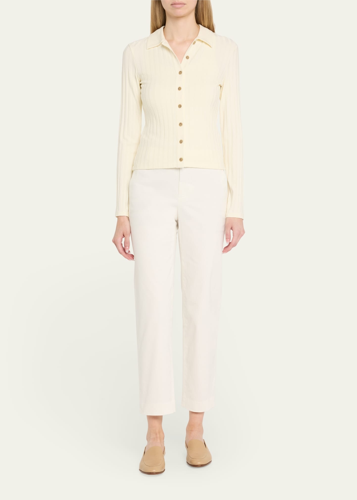 Mid-Rise Chino Pants - 2