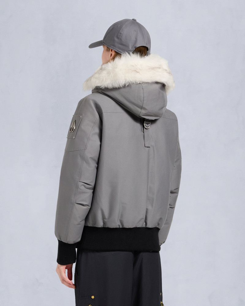 ORIGINAL DEBBIE SHEARLING TRIM BOMBER JACKET 4