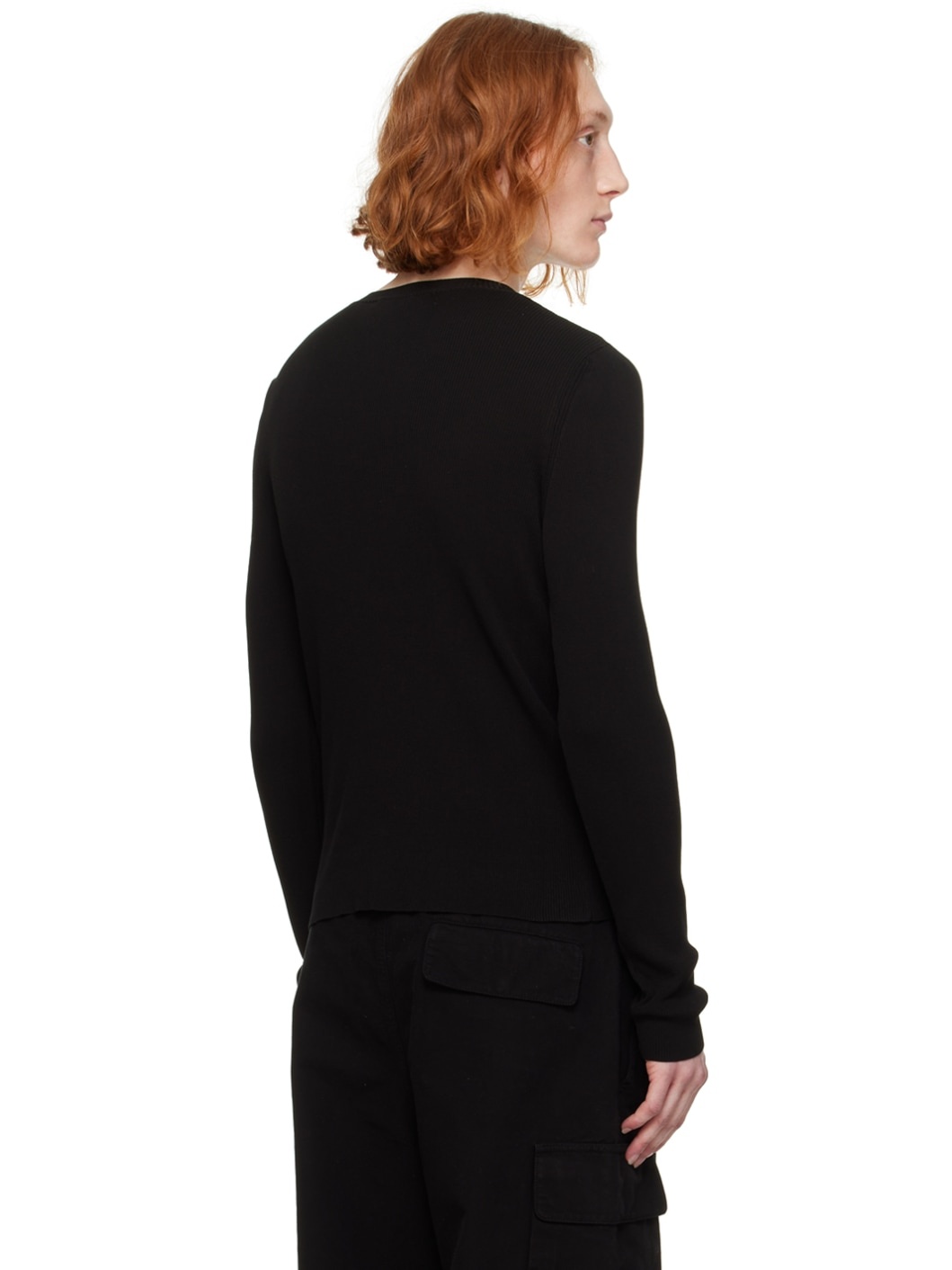 Black Compact Sweater - 3