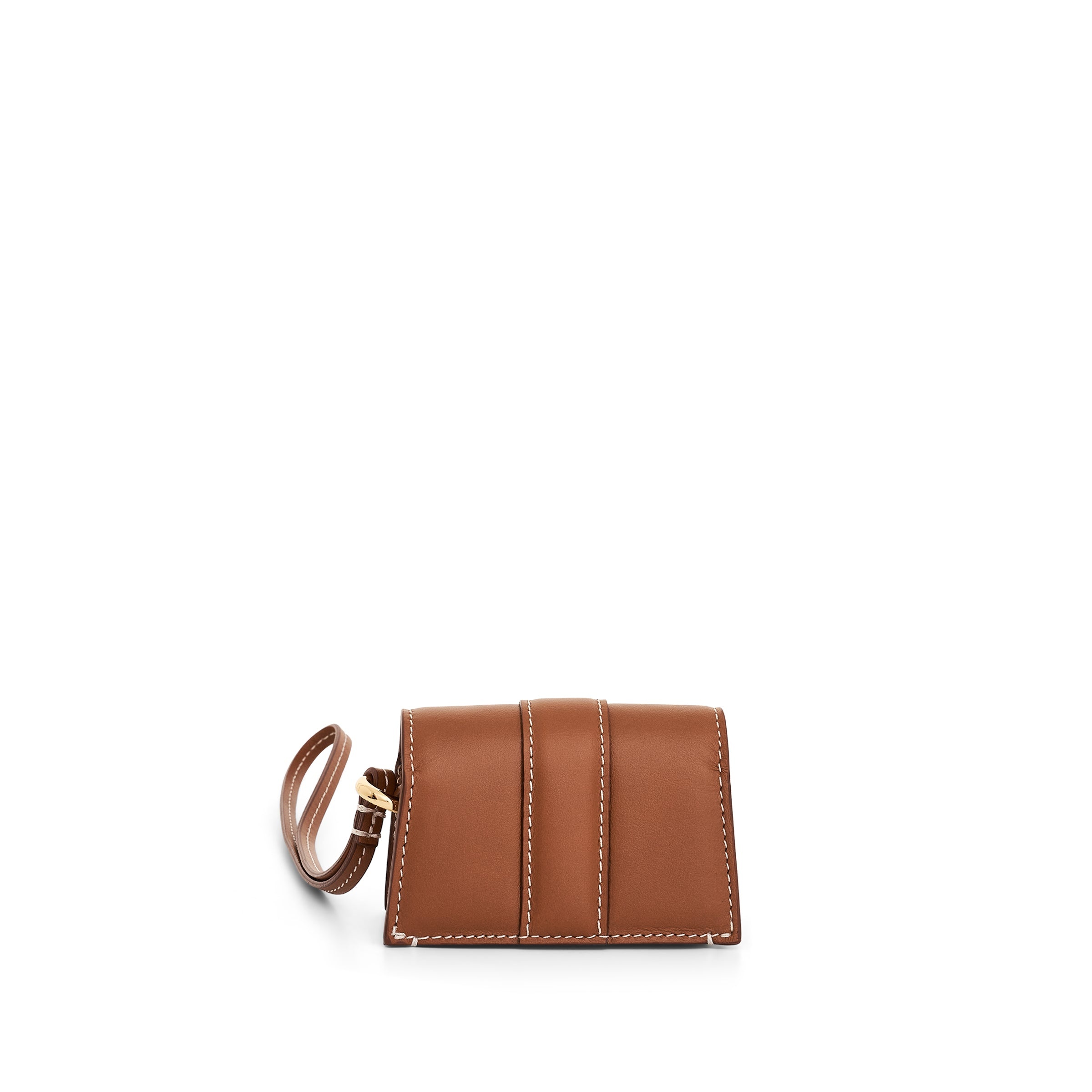 Le Porte Bambino Leather Pouch in Light Brown 2 - 3