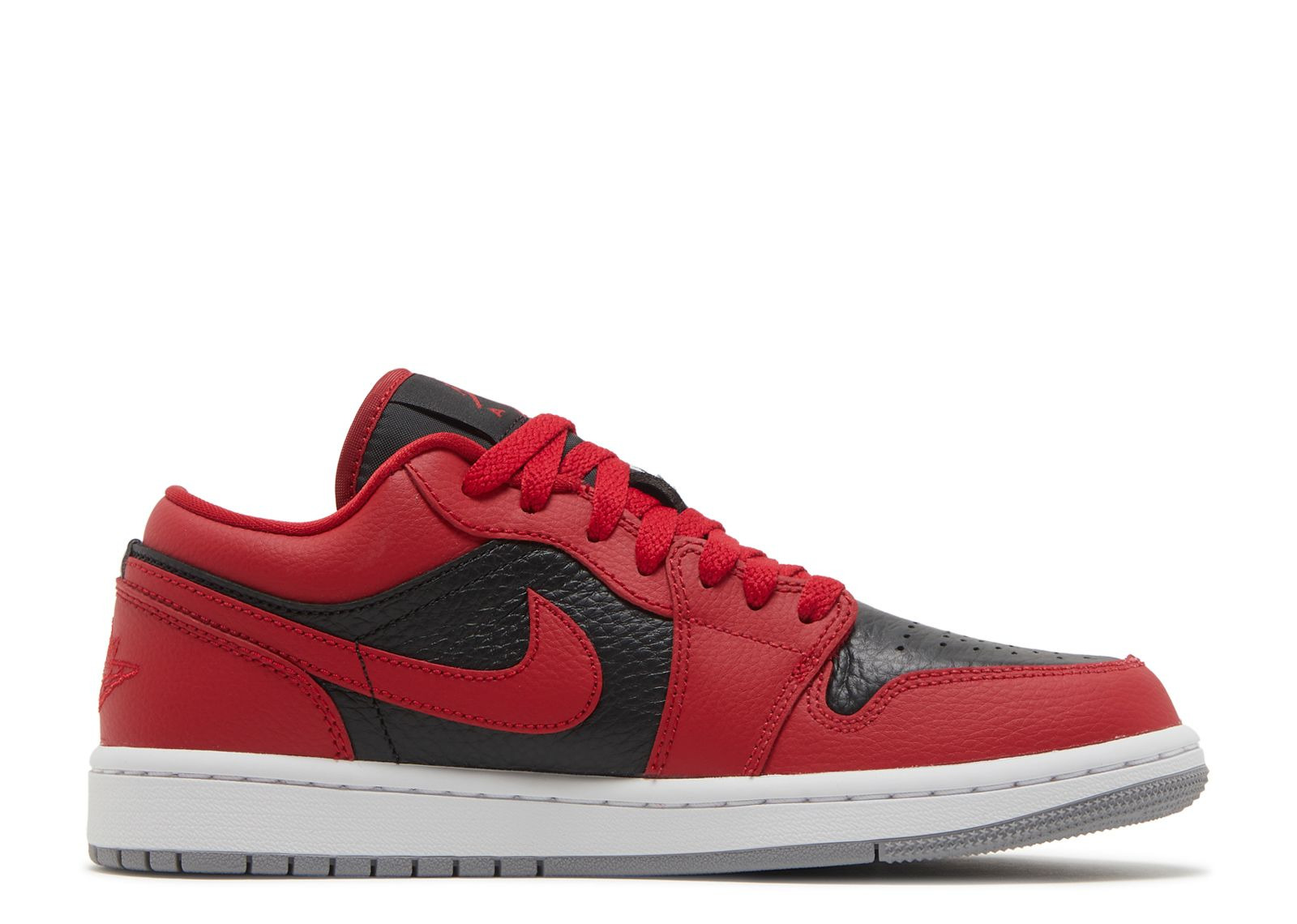 WMNS JORDAN 1 LOW SE 'SPLIT - GYM RED CEMENT GREY' - 7
