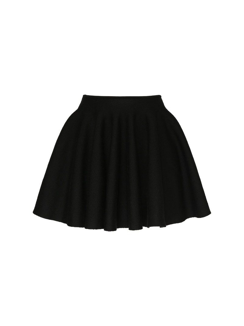 Ulli wool mini skirt - 1