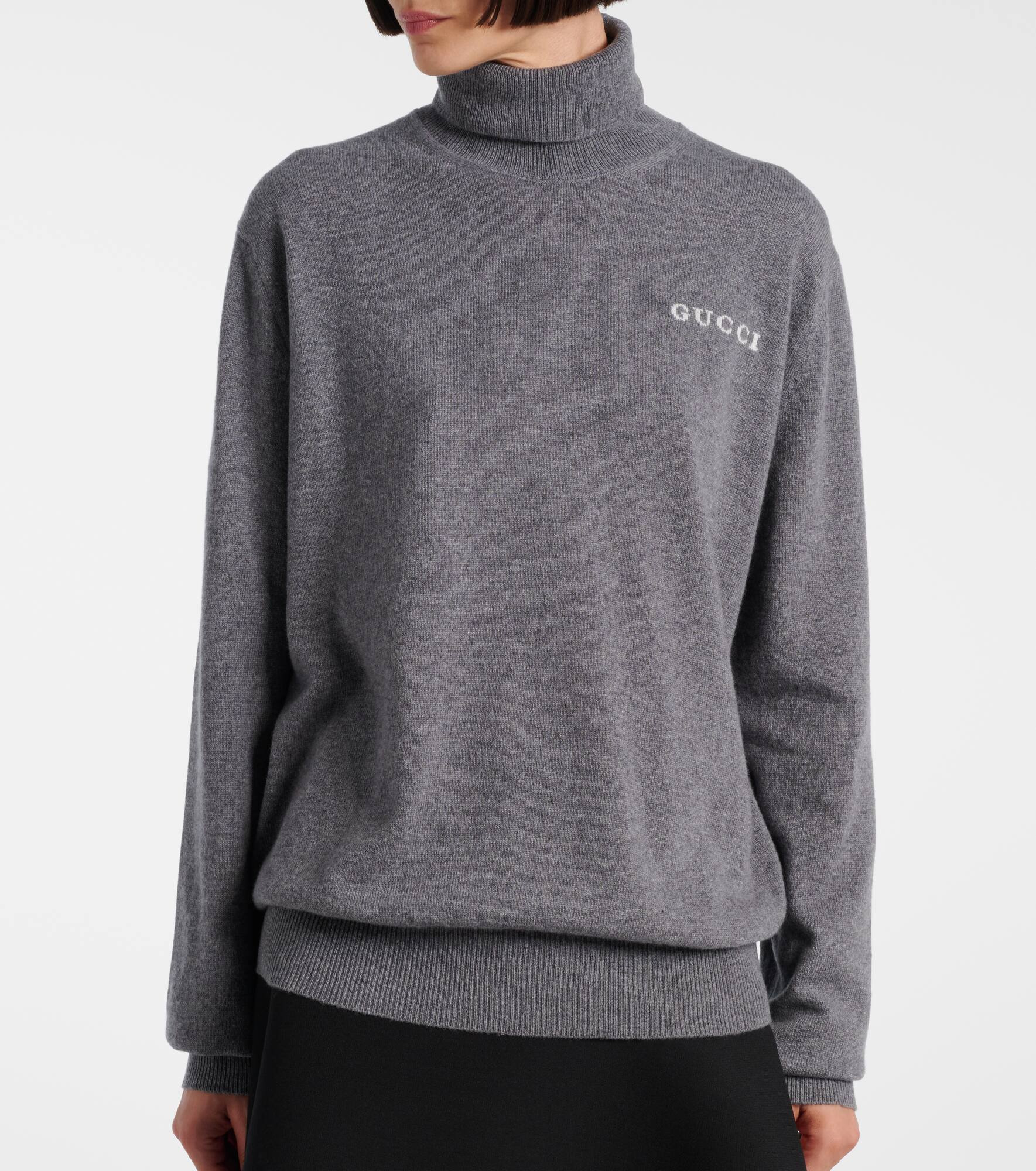 Cashmere turtleneck sweater - 6