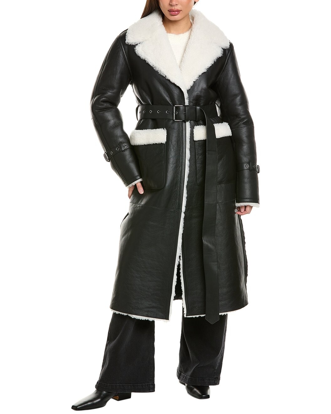Mackage Sabreen Leather Coat - 3