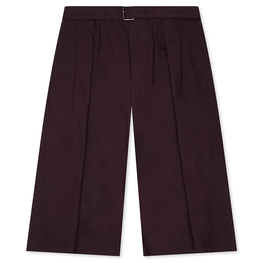 PREACHES POPLIN M.W. PANTS - DARK PURPLE - 1