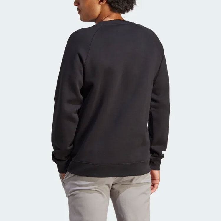 adidas originals Trefoil Essentials Crewneck 'Black' IM4532 - 3