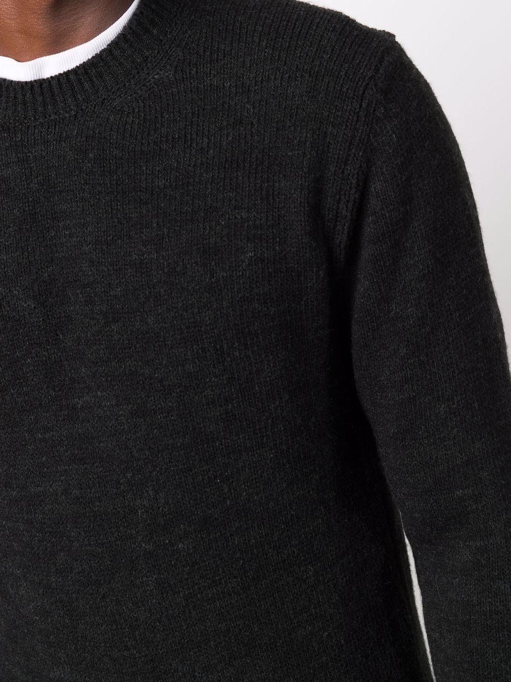 crew-neck knitted jumper - 5