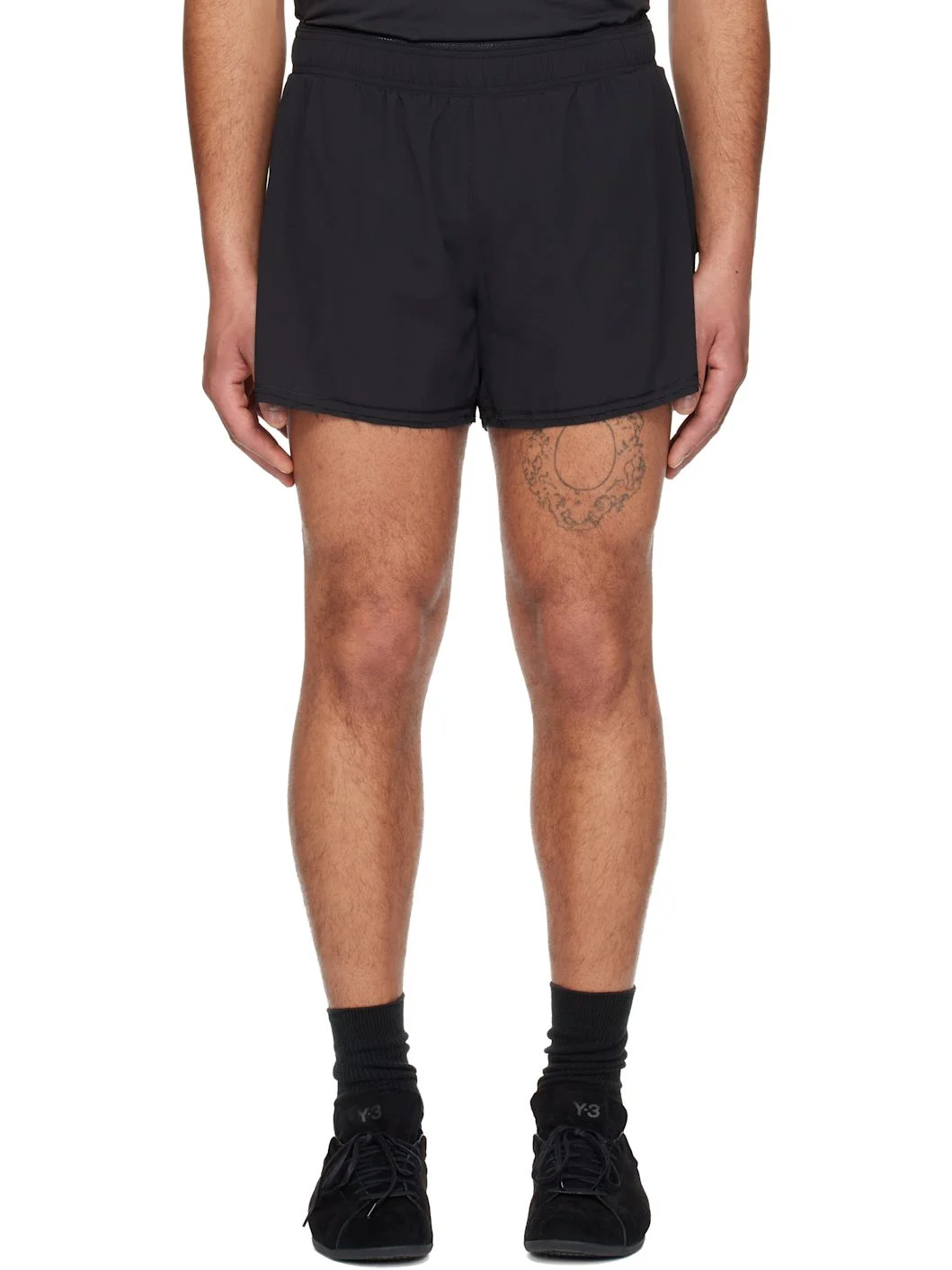 Black Running Shorts - 1
