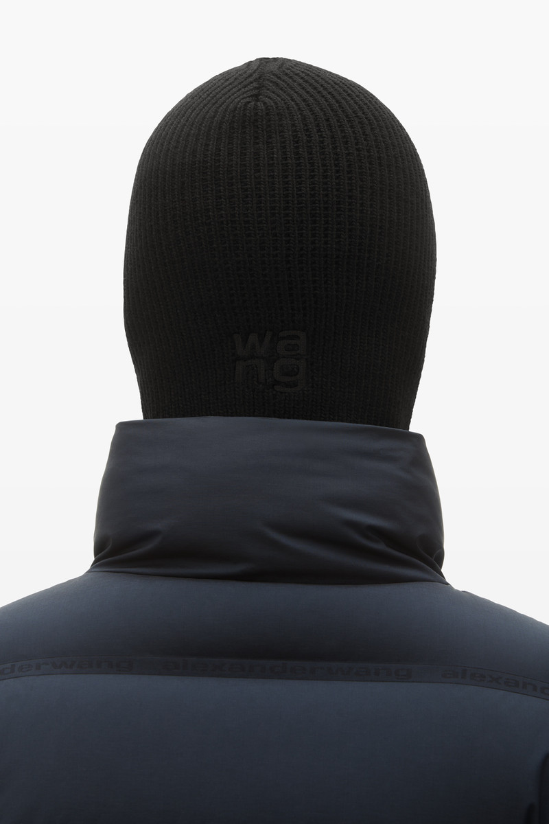 Logo balaclava in compact deboss 3