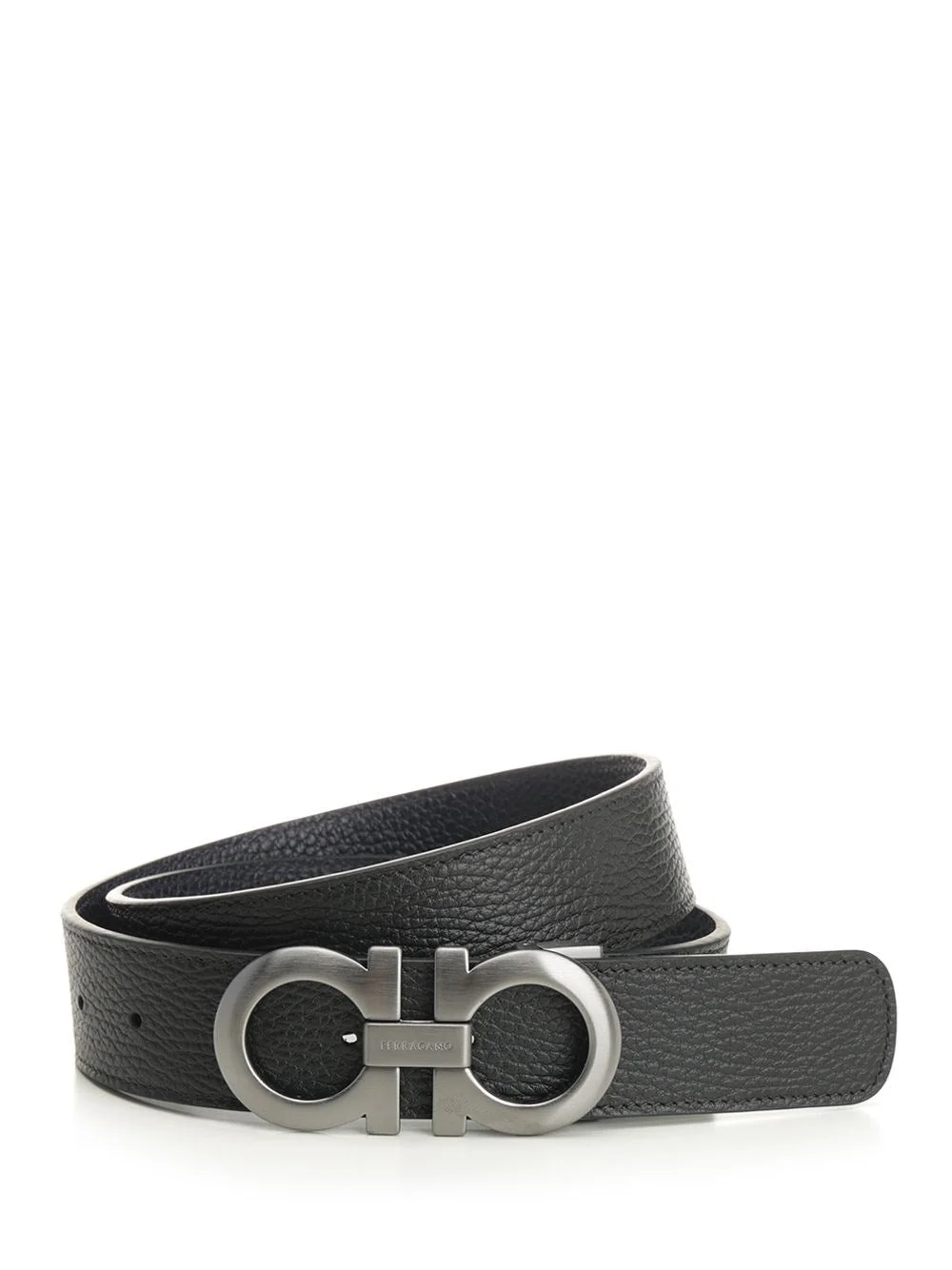 Ferragamo Men Reversible And Adjustable Gancini Belt - 1